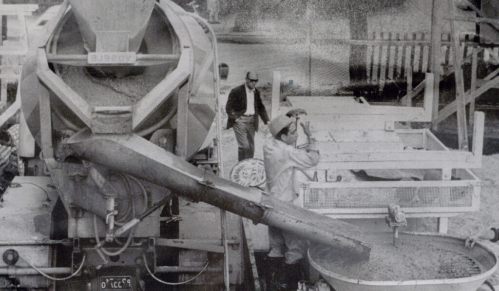 Fotografía de archivo de una obra de Laguzzi